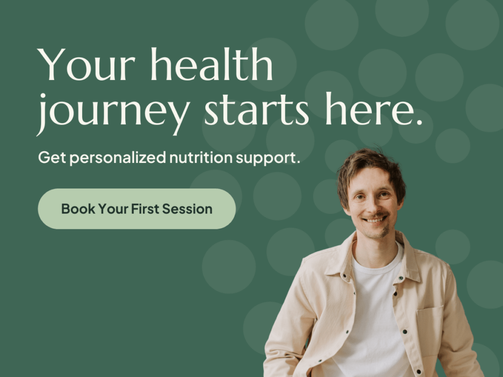 Book your first session with a registered dietitian
